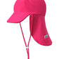 Vaenait Baby Girls Sun Protection Sporty Flap Swim Hat Uv Upf 50+ Flap Cap Hot Pink S