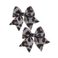 Baby Girls Leopard Bow hairpin girls leopard bow Hair Accessories for women.(FJ65) (2)