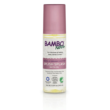 Bambo Nature Splish Splash Bath Oil, 4.9 fl oz Bottle, 1 Count
