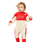 Cute Baby Mop Onesie - Funny And Functional, Perfect As A Long Sleeve Romper For Your Crawling Baby And For Use As An Everyday B