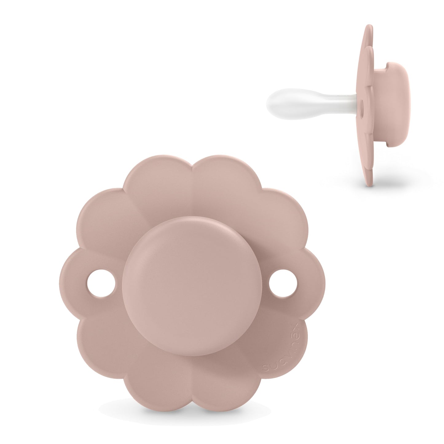 Suavinex Wonder Baby Pacifier, SX Pro Silicone Nipple, Reversible, Non Irritating Shield Design, Pacifiers 6-18 Months, Made in 