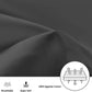 Hriksh Travel Pillow Case 12X18 Size Pack Of 2 Pieces 100% Egyptian Cotton Zipper Closure 500 Thread Count Toddler Pillowcase Fi