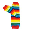 Allydrew Stripes, Polka Dots & Chevron Baby Leg Warmer & Toddler Leg Warmer For Boys & Girls, Rainbow Stripes