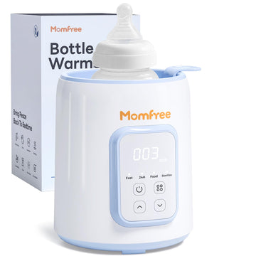 Baby Bottle Warmer, 8-in-1 Fast Bottle Warmer for Breastmilk and Formula,Feeding Baby Essentials at Home Use, Milk Warmer for Ne
