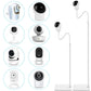 68.8 Adjustable Height Baby Monitor Floor Stand Holder for Owlet,Infant Optics DXR-8 Pro,Eufy Spaceview/Spaceview Pro/Spaceview 