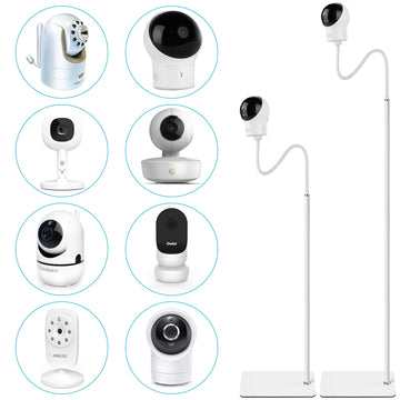 68.8 Adjustable Height Baby Monitor Floor Stand Holder for Owlet,Infant Optics DXR-8 Pro,Eufy Spaceview/Spaceview Pro/Spaceview 