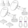 Pumpmom-Us 18Mm Flange Pump Parts For Spectra S2 Spectra S1 Spectra 9 Plus Breastpump, Flange Valve Tubing Backflow Protector, N