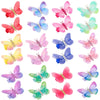 24 Pcs Baby Girls Hair Clips Butterfly Alligator Hair Clips Chiffon Hair Barrettes Hairpins Hair Accessories For Girl Teens Kids