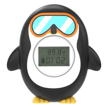Ledfaah Bath Thermometer For Baby, Safety Pregnancy Bathtub Thermometer With Battery Power Display Feature, Floating Water Tempe