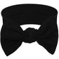 Babygiz Baby Girl Headbands-Infant,Toddler Cotton Handmade Hairbands With Bows Child Hair Accessories (Black)