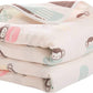 SYGA Babys 6 Layer Muslin Cotton Stroller Cover Swaddle Wrap Receiving Blanket (110, Monkey)