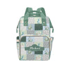 Noverbibi Custom Cute Dragon Baby Diaper Bag with Name - Personalized Nursing Travel Tote Backpack for Mom or Dad, Custom Name B