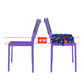 Sunmall Dining Chair Heightening Cushion Portable Dismountable Adjustable Highchair Booster for Baby Toddler Kids Infant Washabl