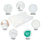 Beianpp Mini Baby Changing Pad 23 X 13 With Cover, Fits Jayden Convertible Crib & Dresser, Waterproof & Non-Slip, Small Diaper C