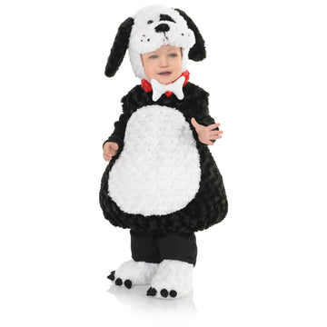 Underwraps Toddler Baby'S Puppy Costume, Black, Medium (18-24 Months)