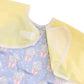 Hi Sprout Infant Toddler Baby Waterproof Sleeved Bib, Bib with Sleeves&Pocket, 6-24 Months (popcorn)