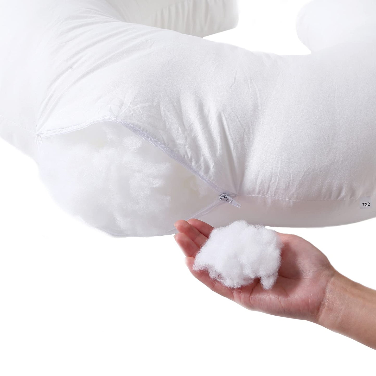 Donomilo Nursing Pillow And Positioner, U Shape Nursing And Infant Support Pillow Head Positioner, Breastfeeding, Bottle Feeding