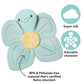 Nuby Turtle Baby Bath Cushion for Bathtub or Sink, Soft and Easy to Dry Fabric, 0-6 Months, Turquoise