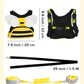 Mtomuya Toddler Harness With Anti Lost Wrist Link - Baby Leash & Backpacktraction Rope Bracelet With Locking Design, 3 In 1 Cute