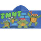 Jay Franco Nickelodeon Teenage Mutant Ninja Turtles Turtle Time Kids Bath/Pool/Beach Hooded Towel - Super Soft & Absorbent Cotto