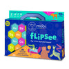 Mobi Flipsee Alphabet Learning Toys for Kids, ABC Montessori Game with Colorful Letter Tiles & Sensory Touch Board for Toddlers,