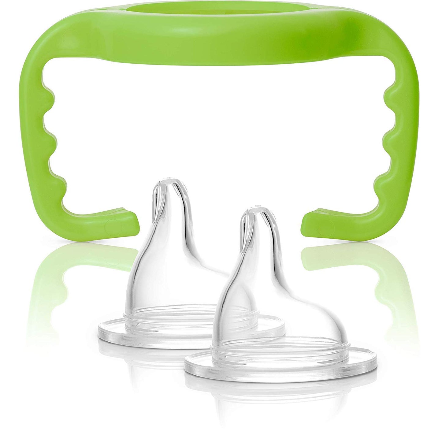 Thinkbaby Baby Bottle to Sippy Conversion Kit, Green