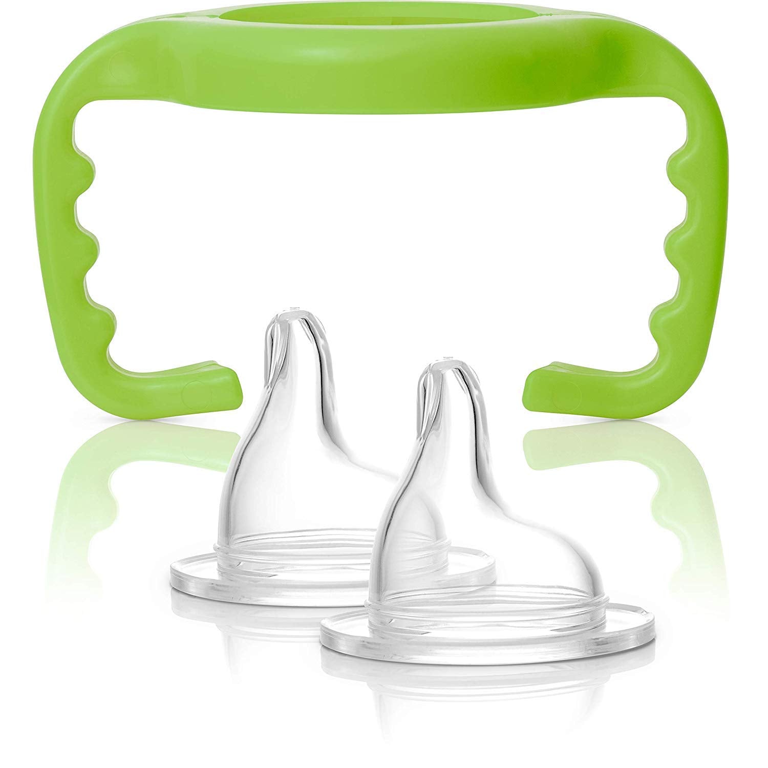 Thinkbaby Baby Bottle to Sippy Conversion Kit, Green