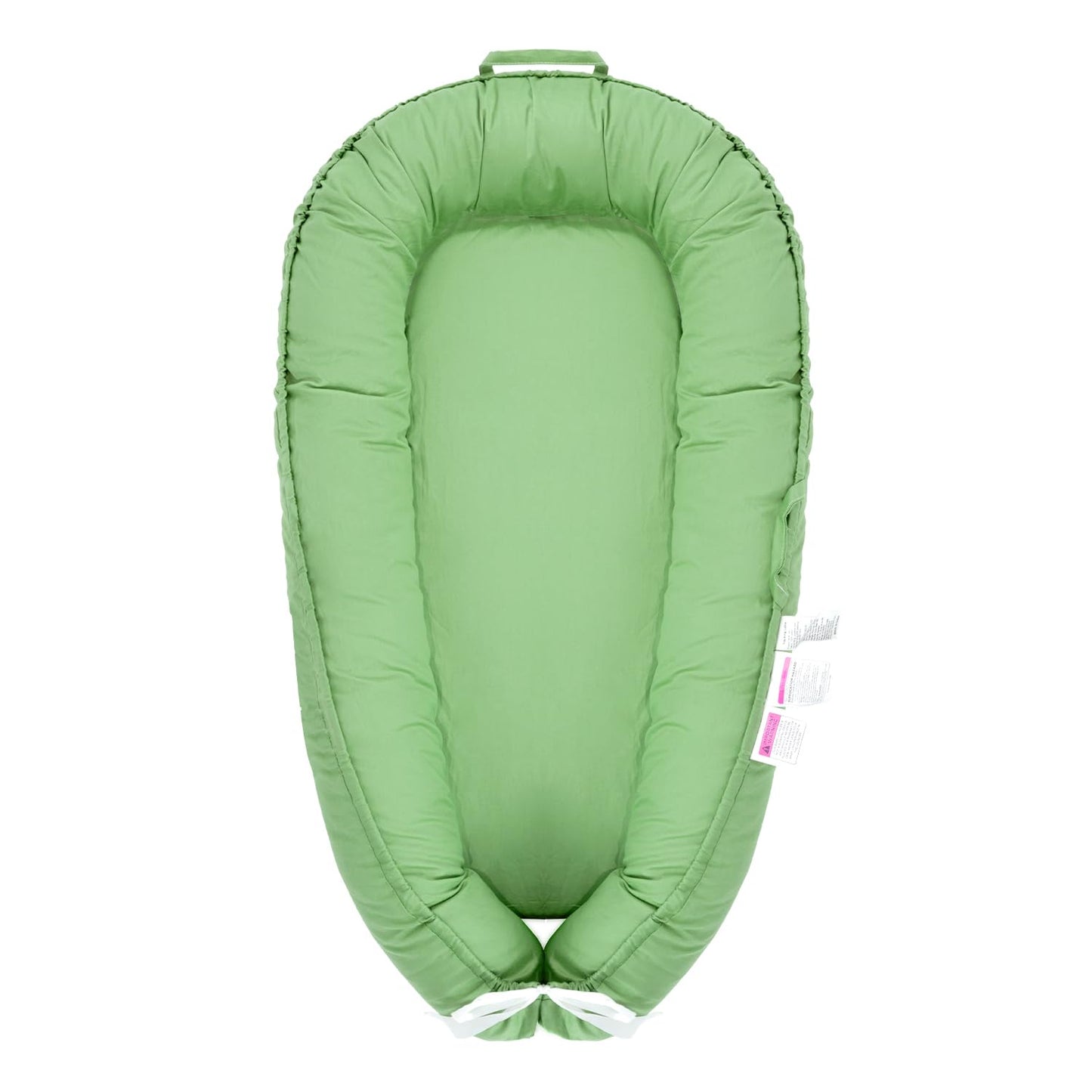 Saeifin Baby Lounger for Newborn, Infant Lounger for 0-24 Months, Co Sleeper for Girls Boys, 100% Cotton Soft Adjustable Baby Fl
