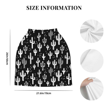 Western Cactus Car Seat Covers Baby Multi-Use Car Seat Canopy Carrier Cover, Breathable Breastfeeding Cover Western Stuff Boys &