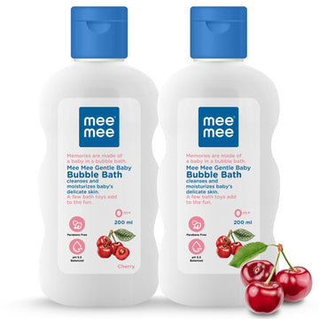 Mee Mee Baby Body Wash | Pk Of 2 (200Ml Each) With Cherry & Fruit Extracts | Tear-Free Formula | Moisturizes And Soothes Skin | 