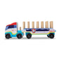 Melissa & Doug PAW Patrol Wooden ABC Block Truck (33 Pieces) - Sort And Stack Toys, Alphabet Blocks For Toddlers, Vehicle Toys F