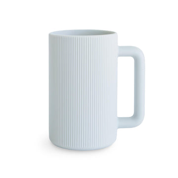 mushie Baby Bath Rinse Cup | 100% Food Grade Silicone | Shampoo & Body Washing Rinser Cup for Kids (Periwinkle)