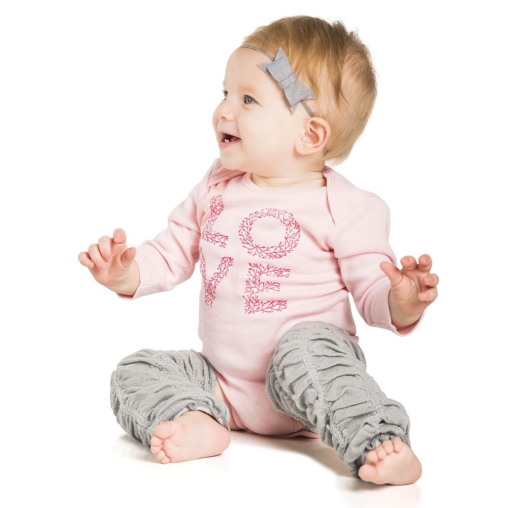 Judanzy 3 Pairs Of Girls Baby Leg Warmers For Newborn, Infant, Toddler, Child (Newborn (Up To 15 Pounds), Gray, Yellow & Lavende