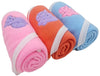 First Kick Baby Blankets New Born Pack of Hooded Wrapper Durable Fleece Polyester s Cum Wrap Towel Pack of 3 Pink, Blue, Orange