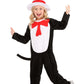 Cat in the Hat Kids Costume - Official Dr. Seuss Book Day Outfit with Hat & Bow Tie for School & Reading Events