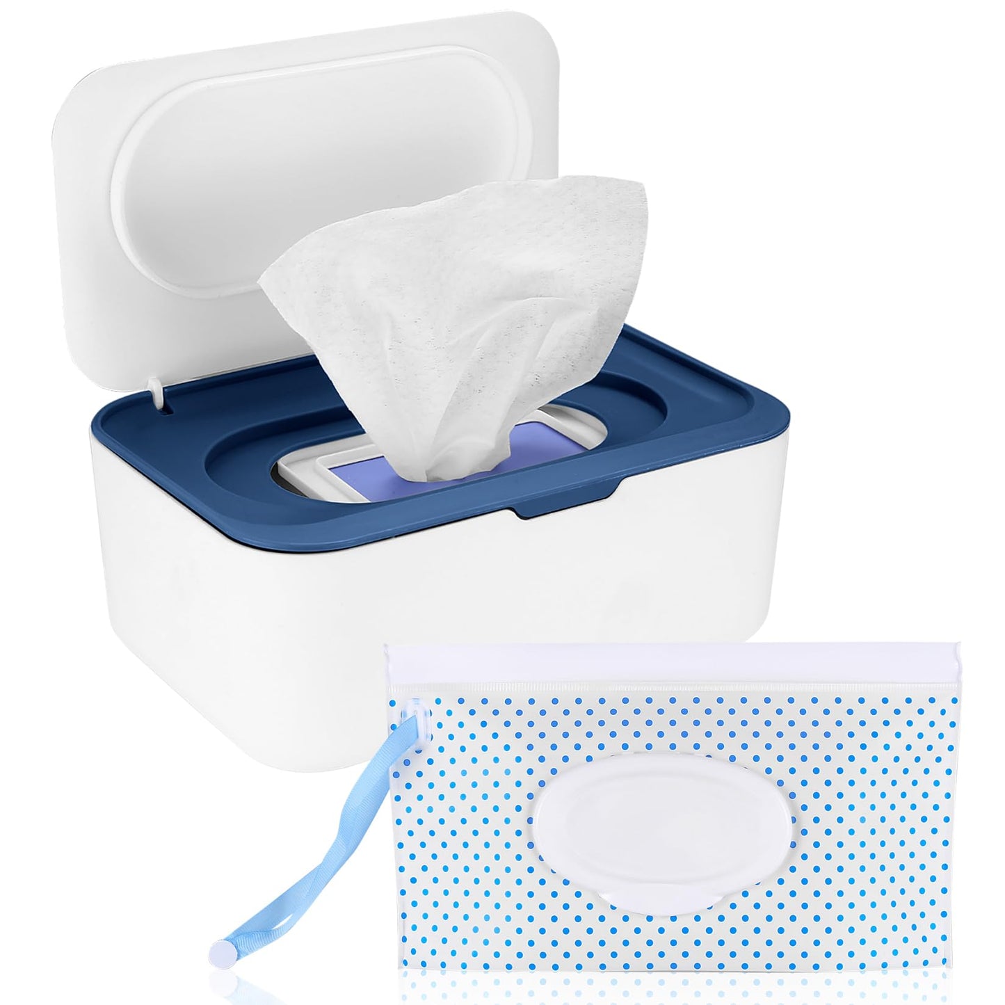 Wet Wipes Dispenser Box, Napkin Storage Holder Container Box, Dustproof Toilet Tissue Paper Box With Lid, Baby Wipes Dispenser F
