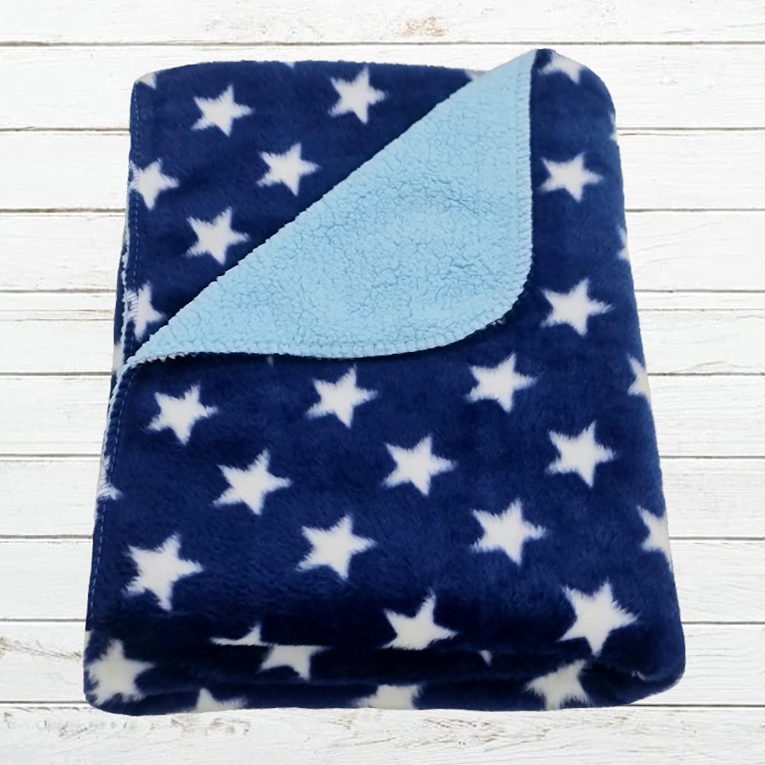 Brandonn Baby Blankets New Born Pack Of Star Wrapper Bedsheet Cum Wrapping Sheet For Baby Boys And Baby Girls(Cotton, Lightweigh