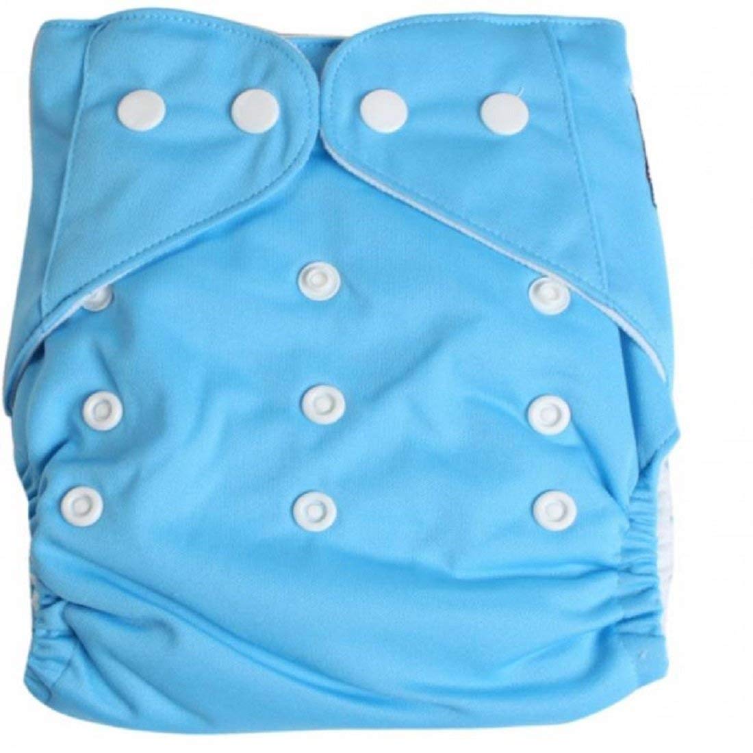 Teeny Weeny Reusable Baby Washable Cloth Diaper (Blue Wp) (Assorted Colours)