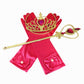 Dreamhigh Sleeping Beauty Princess Girls Costume Dress With Cosplay Accessorries Size 5-6 Years Rose