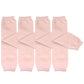 Allydrew 4 Pack Baby Leg Warmer Set & Toddler Leg Warmer Set For Boys & Girls (Solid Light Pink)