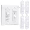 Wall Switch Guard, Childproof Light Switch Cover Guard | Toggle Style | Light Switch Protection | Lock Toggle Switch In On Or Of