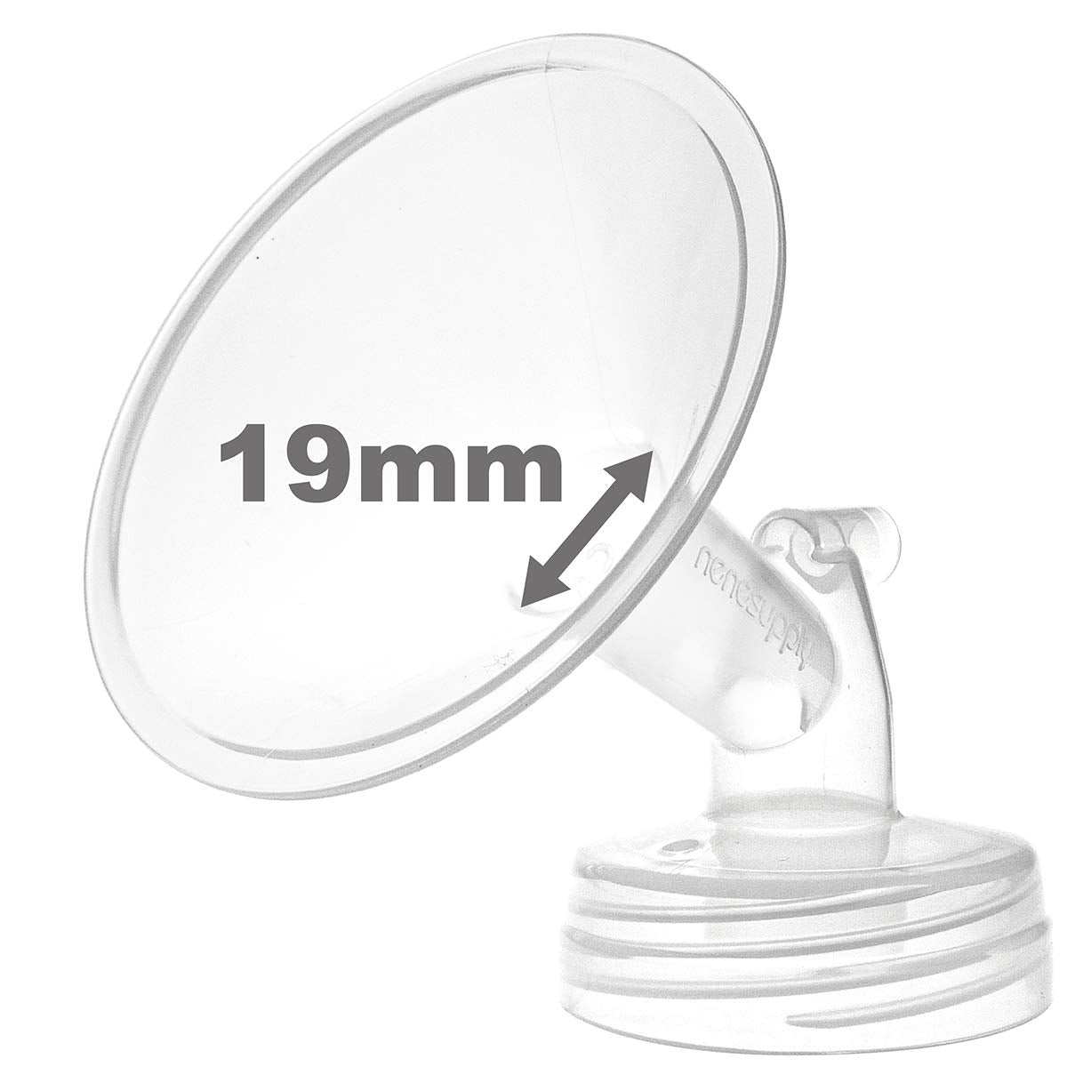 Nenesupply 19mm 1 pc Flange Compatible with Spectra S2 S1 9 Plus Synergy Gold Breastpump Replacement to Spectra Pump Parts Flang