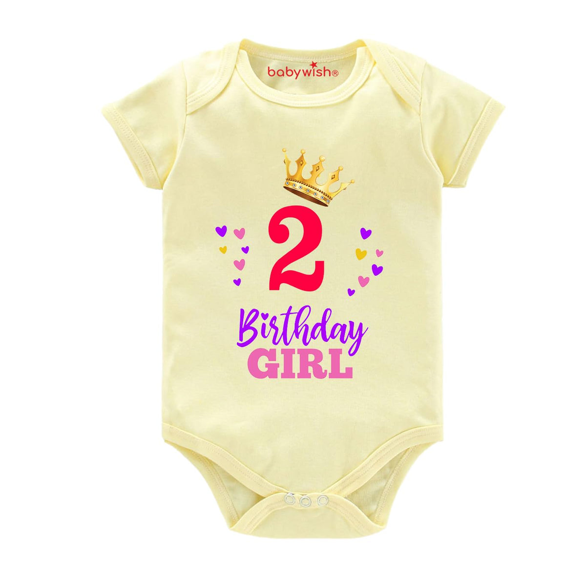 Baby Wish Monthly Birthday Milestone Romper For BoyS And GirlS Dress Happy Birthday Bodysuit Half Sleeve Rompers For Two Months 