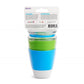 Munchkin Splash Cups & Trainer Lids, 7Oz (Green/Blue)