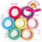 Baby Hair Ties, Ygdz 300Pcs Elastic Toddler Hair Ties For Little Girls Kids, Small Mini Hair Bands Soft Ponytail Holders Hair Ac