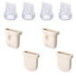 8pcs Replacement Parts for eufy Breast Pump, 4 Silicone Diaphragms & 4 Duckbill Valves Accessories Kit Compatible with eufy S1 P