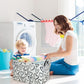 Essme Rectangular Heart Basket Gift Storage Box,Heart Storage Bins Organizer With Handles For Girls Room Decor,Basket,Shelf Bask