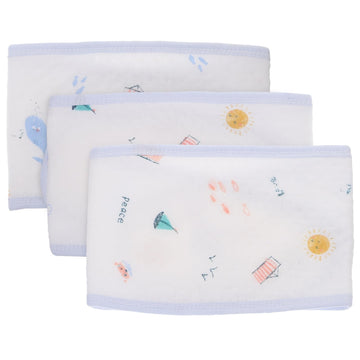 Ultnice 3Pcs Cotton Baby Belly Band Newborn Umbilical Cord Protector Baby Umbilical Cord Belly Cover Newborn Waist Support Belly
