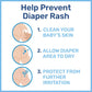 Penaten Medicated Creamy Diaper Rash Treatment, 113G