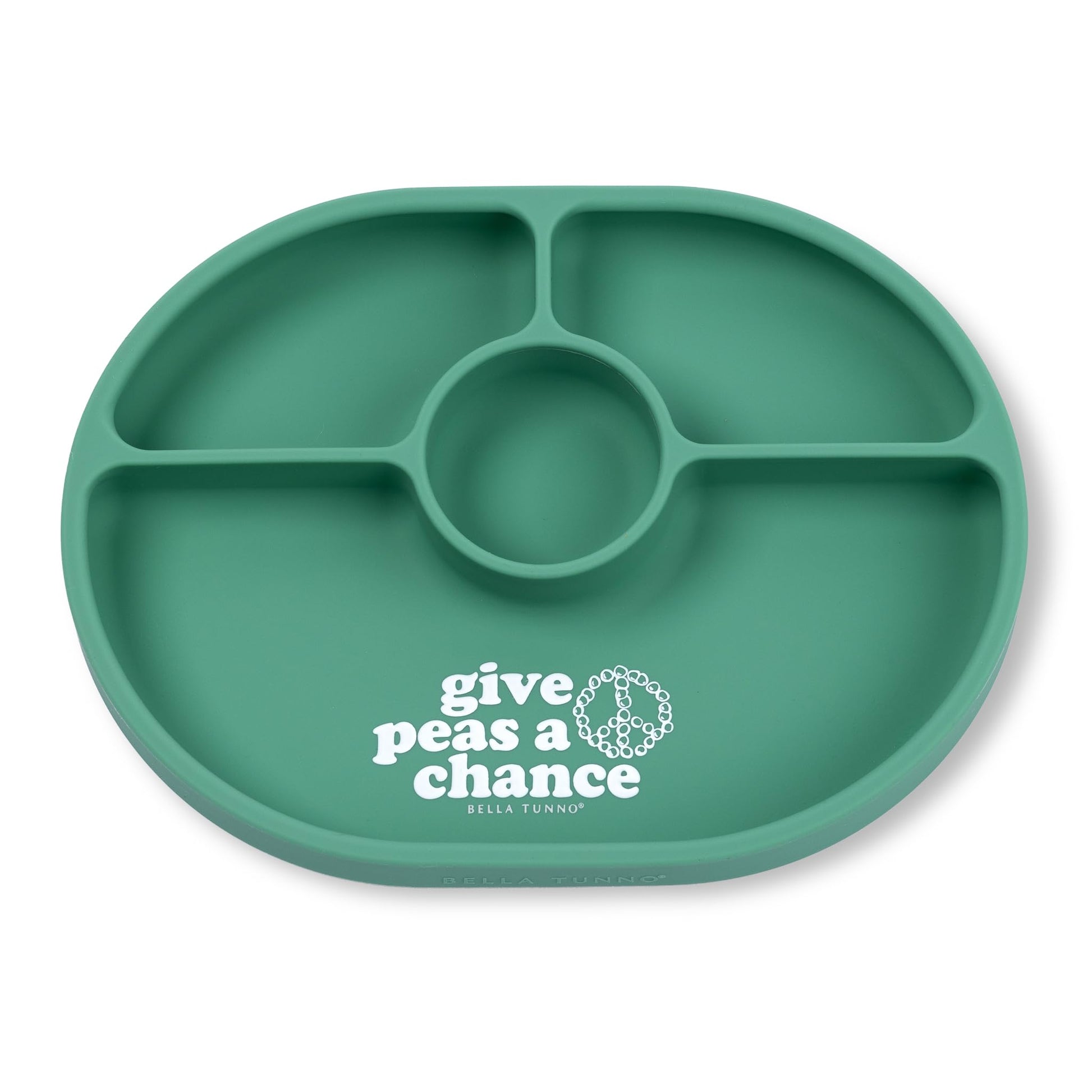 Bella Tunno Silicone Suction Plate - Silicone Baby Plates And Toddler Plates With Suction Bottom To Help Eliminate Spills, Bpa F